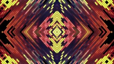 Evrensel hareket dinamik animasyonlu renkli neşeli glamour retro vintage dans müzik video görüntüleri yumuşak parlak renk hareketli çapraz elmas piksel blok arka plan animasyon yeni kaliteli tatil