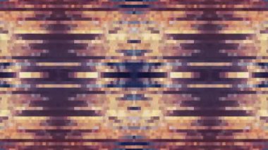 Evrensel hareket dinamik animasyonlu renkli glamour retro vintage dans müzik video görüntüleri parlak yumuşak renk hareketli yatay piksel blok arka plan animasyon yeni kaliteli tatil