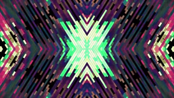 Abstrato cor marrom suave movimento diagonal diamante pixel bloco fundo animação Nova qualidade feriado universal movimento dinâmico animado colorido alegre glamour retro vintage dança música vídeo metragem — Vídeo de Stock