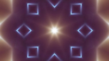 süs ışık ışınları kaleydoskop etnik kabile psychedelic desen animasyon sorunsuz döngü yeni kalite retro vintage tatil doğal renkli evrensel hareket dinamik neşeli müzik video