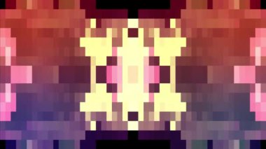 soyut parlak büyük kırmızı mor piksel engellemek hareketli arka plan yeni kalite evrensel hareket dinamik animasyon retro vintage renkli neşeli dans müzik video görüntüleri