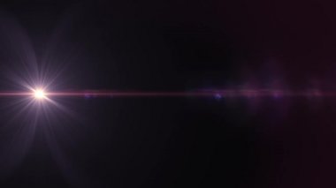 Yatay hareketli ışık optik lens arka plan parlak bokeh animasyon sanat fişekleri - yeni kalite doğal aydınlatma lambası etkisi dinamik renkli parlak video görüntüleri ışınları
