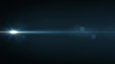 Yatay hareketli ışık optik lens arka plan parlak bokeh animasyon sanat fişekleri - yeni kalite doğal aydınlatma lambası etkisi dinamik renkli parlak video görüntüleri ışınları