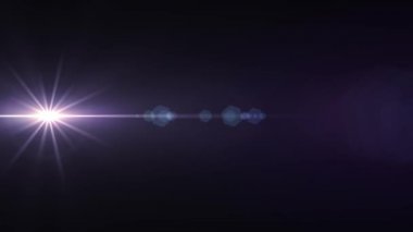 Yatay hareketli ışık optik lens arka plan parlak bokeh animasyon sanat fişekleri - yeni kalite doğal aydınlatma lambası etkisi dinamik renkli parlak video görüntüleri ışınları