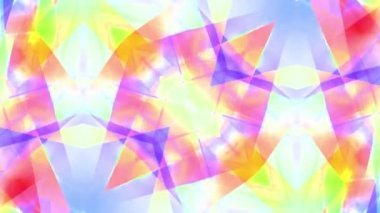 süs çiçek Dürbünü yumuşak kristal soyut animasyon sorunsuz döngü arka plan yeni kalite retro vintage tatil şekli renkli evrensel hareket dinamik animasyon neşeli müzik serin video görüntüleri