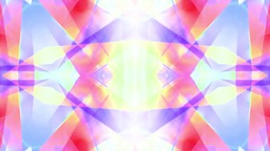 süs çiçek Dürbünü yumuşak kristal soyut animasyon sorunsuz döngü arka plan yeni kalite retro vintage tatil şekli renkli evrensel hareket dinamik animasyon neşeli müzik serin video görüntüleri