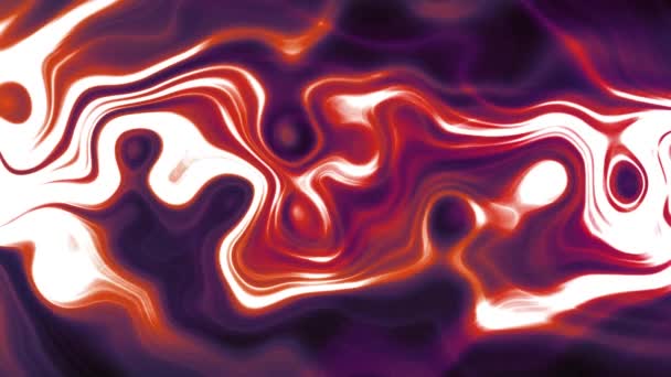 Digitala turbulenta mjukt rörliga energi rök moln viftande animation bakgrund nya unika kvalitet eleganta färgstarka glada cool trevlig motion dynamiska vackra videofilmer — Stockvideo