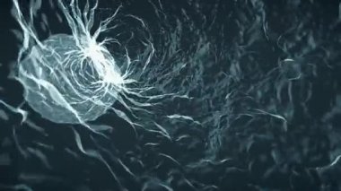 simülasyon animasyon arka plan yeni doğa dijital kalitede serin güzel güzel video görüntüleri içinde yumuşak hareketli su girdap