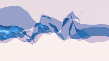 yumuşak ipek duman şerit nazik akışı dijital simülasyon çalkantılı soyut animasyon arka plan yeni kalite dinamik sanat hareket renkli serin güzel güzel video görüntüleri sallayarak