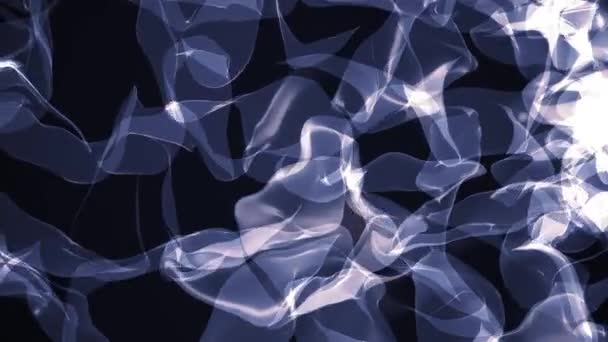 Digital estilizado turbelente humo nube simulación hermoso abstracto animación fondo nueva calidad colorido fresco arte agradable vacaciones vídeo metraje — Vídeos de Stock