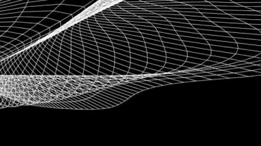 kılavuz net poligonal tel kafes soyut çizim hareket grafik animasyon arka plan yeni kalite retro vintage tarzı serin güzel güzel 4k video görüntüleri