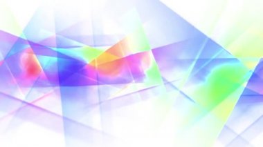 soyut kristal geometrisi boya gökkuşağı sorunsuz döngü backgrond animasyon yeni kalite sanatsal neşeli renkli dinamik evrensel serin güzel video görüntüleri dönen hareketli