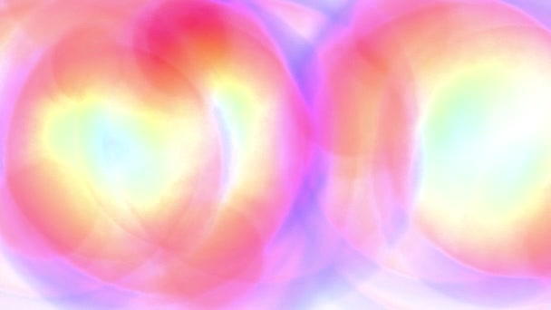 Turbulente zachte abstract aquarel naadloze loops backgrond animatie nieuwe kwaliteit artistieke vrolijke kleurrijke dynamische universele cool mooie videobeelden verplaatsen — Stockvideo