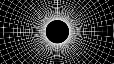 sorunsuz kılavuz net poligonal tel kafes soyut retro tünel ağır çekim sinek döngü hareket grafik animasyon arka plan yeni kalite vintage tarzı serin güzel güzel 4 k video görüntüleri çizim