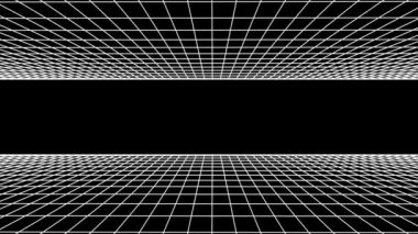Yan uçuş sorunsuz kılavuz net poligonal tel kafes soyut retro tünel yavaş hareket döngü hareket grafik animasyon arka plan yeni kalite vintage tarzı serin güzel güzel 4 k video görüntüleri çizim