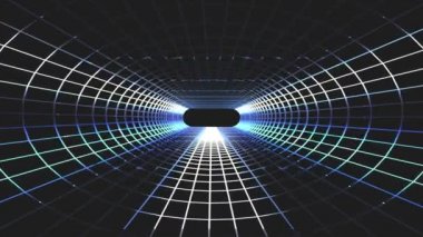 sonsuz neon ışıkları kılavuz net cyber retro tünel uçuş hareket grafik animasyon arka plan sorunsuz döngü yeni kalite fütüristik vintage tarzı serin güzel güzel video görüntüleri