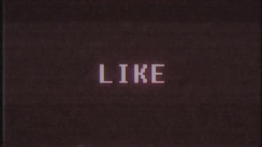 metin bilgisayar eski tv arıza müdahale gibi Retro video oyunu ekran animasyon sorunsuz döngü yeni kalite evrensel vintage hareketli dinamik animasyonlu arka plan renkli neşeli video gürültü