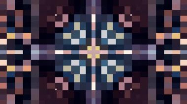 arka plan yeni kalite evrensel hareket dinamik animasyon retro vintage renkli neşeli dans müzik video görüntüleri hareket soyut piksel blok