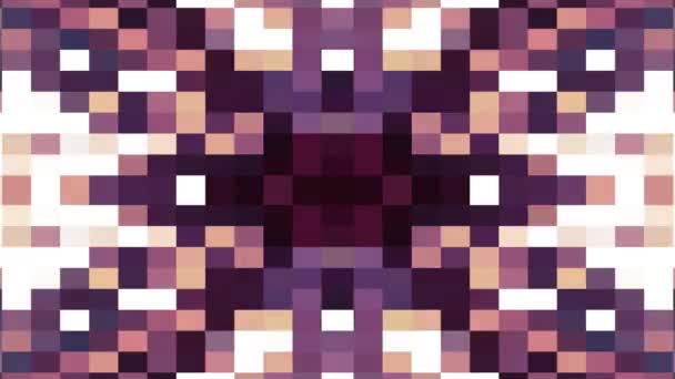 abstrait pixel bloc mouvement fond Nouvelle qualité mouvement universel dynamique animé rétro vintage coloré joyeux danse clip vidéo 