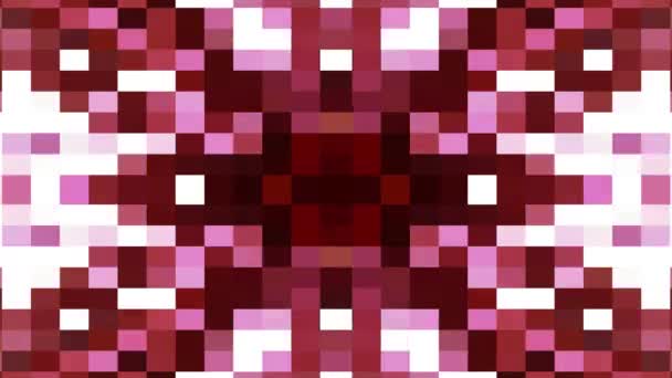 abstrait pixel bloc mouvement fond Nouvelle qualité mouvement universel dynamique animé rétro vintage coloré joyeux danse clip vidéo 