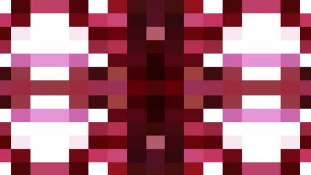 Abstracte pixel blok bewegende achtergrond nieuwe kwaliteit universele beweging dynamische geanimeerde retro vintage kleurrijke vrolijke dans muziek video beelden — Stockvideo