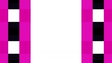 retro vintage renkli neşeli müzik video görüntüleri sorunsuz döngü hareket grafik animasyon arka plan yeni kalite universaldynamic hareket soyut büyük piksel blok animasyon