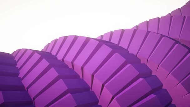 serpent ver colonne vertébrale comme 3d engrenages mécanisme rotatif boucle sans couture abstraite animation arrière-plan nouvelle qualité coloré cool belle vidéo 