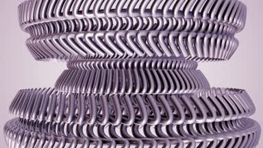 öğeleri sorunsuz döngü Animasyon 3d hareket grafik yeni kalite endüstriyel techno inşaat fütüristik serin güzel neşeli video görüntüleri arka plan hareketli dönen altın gümüş metal dişli zincir