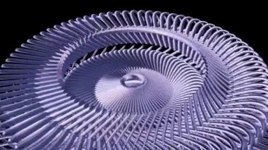 öğeleri sorunsuz döngü Animasyon 3d hareket grafik yeni kalite endüstriyel techno inşaat fütüristik serin güzel neşeli video görüntüleri arka plan hareketli dönen altın gümüş metal dişli zincir