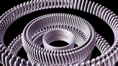 öğeleri sorunsuz döngü Animasyon 3d hareket grafik yeni kalite endüstriyel techno inşaat fütüristik serin güzel neşeli video görüntüleri arka plan hareketli dönen altın gümüş metal dişli zincir