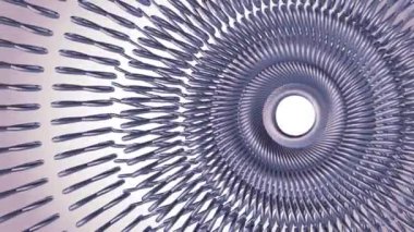öğeleri sorunsuz döngü Animasyon 3d hareket grafik yeni kalite endüstriyel techno inşaat fütüristik serin güzel neşeli video görüntüleri arka plan hareketli dönen altın gümüş metal dişli zincir