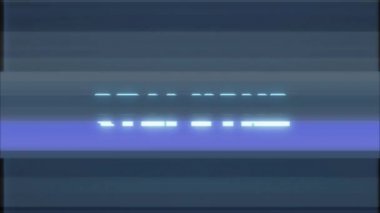 Retro videogame Stalking kelime metin bilgisayar tv arıza parazit gürültü ekran animasyon sorunsuz döngü yeni kalite evrensel vintage hareket dinamik animasyonlu arka plan renkli neşeli video m