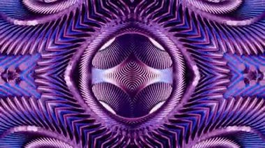 parlak süs mor metal zincir kaleydoskop sorunsuz döngü desen animasyon arka plan yeni kalite etnik kabile tatil yerli evrensel hareket dinamik serin güzel neşeli müzik video