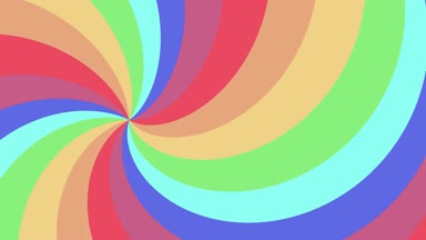 Sorunsuz döngü döndürme animasyon arka plan yeni kalite evrensel hareket dinamik animasyonlu renkli neşeli serin güzel video görüntüleri sarmal şekli gökkuşağı renkleri