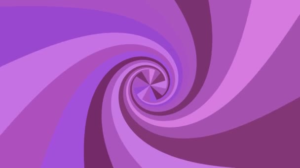 Spiral form regnbågens färger sömlös loop rotation animation bakgrund nya kvalitet universella rörelse dynamiska animerad färgglada glada cool nice videofilmer — Stockvideo