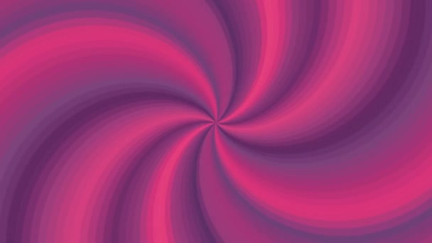 Spirale Form Regenbogen Farben nahtlose Schleife Rotation Animation Hintergrund neue Qualität universelle Bewegung dynamisch animiert bunt fröhlich cool schön Videomaterial — Stockvideo