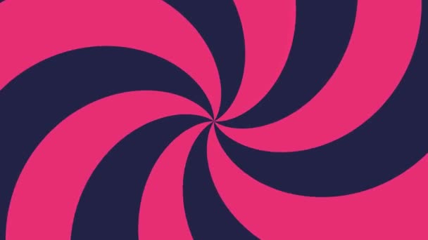 Spiral form regnbågens färger sömlös loop rotation animation bakgrund nya kvalitet universella rörelse dynamiska animerad färgglada glada cool nice videofilmer — Stockvideo