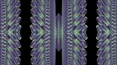 parlak süs yeşil metal zincir kaleydoskop sorunsuz döngü desen animasyon soyut arka plan yeni kalite etnik kabile tatil yerli evrensel hareket dinamik serin güzel neşeli müzik video