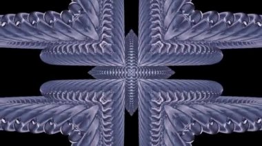 parlak süs gümüş metal zincir kaleydoskop sorunsuz döngü desen animasyon arka plan yeni kalite etnik kabile tatil yerli evrensel hareket dinamik serin güzel neşeli müzik video