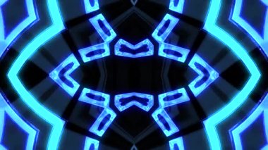 Hud yerli evrensel hareket dinamik serin güzel neşeli müzik video süs çiçek Dürbünü etnik kabile psychedelic desen animasyon arka plan döngü yeni kalite holografik görüntü tatil renkler