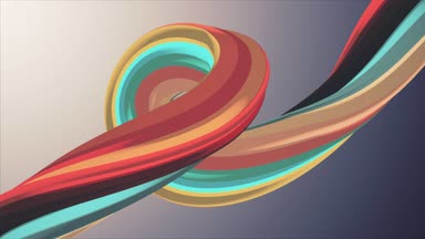 Yumuşak renkler 3d eğri hatmi ip şeker sorunsuz döngü soyut şekil animasyon arka plan yeni kalite evrensel hareket dinamik animasyonlu renkli neşeli video görüntüleri