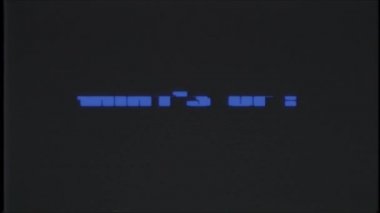 Retro videogame Whats Up kelime metin bilgisayar tv arıza parazit gürültü ekran animasyon sorunsuz döngü yeni kalite evrensel vintage hareket dinamik animasyonlu arka plan renkli neşeli video m