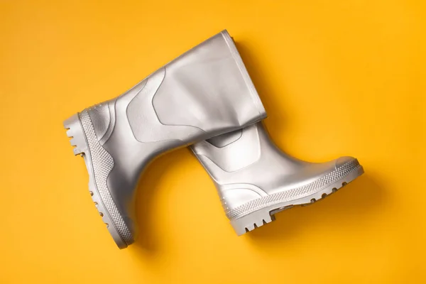 Portakal şık yürüyen gumboots