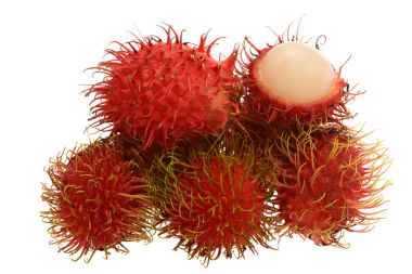 Rambutan, tek parça soyulmuş