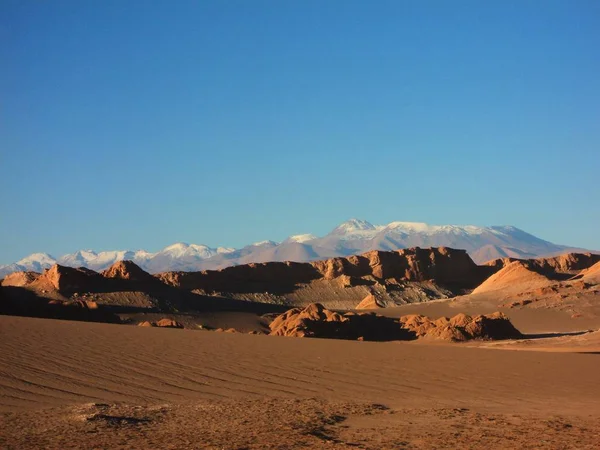 Desert panorama in the mountains of Chile san Pedro de atacama south america — Stock Photo, Image