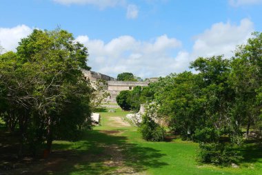 Pyramide kültür Meksika Yucatan Uxmal mayan ruins 
