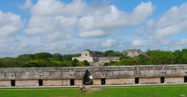 Pyramide kültür Meksika Yucatan Uxmal mayan ruins 