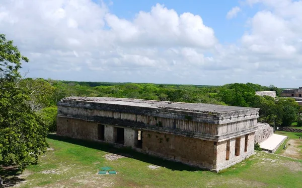 Uxmal Μάγια ερείπια Pyramide πολιτισμού Μεξικού Yucatan — Φωτογραφία Αρχείου