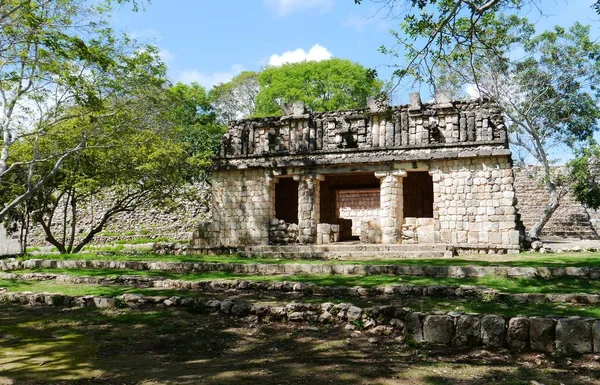 Uxmal mayan ruins Pyramide culture mexico Yucatan — Stock Photo, Image