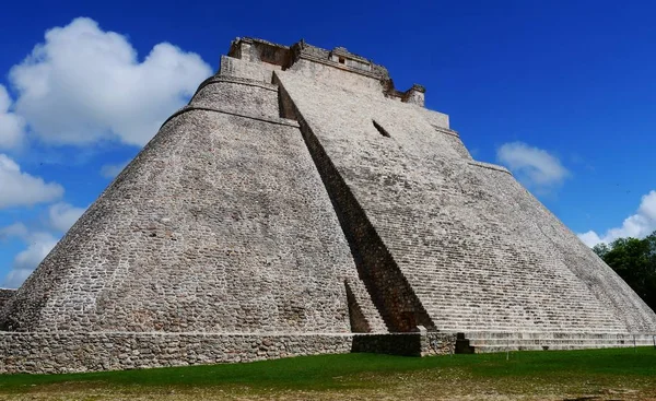 Uxmal Μάγια ερείπια Pyramide πολιτισμού Μεξικού Yucatan — Φωτογραφία Αρχείου